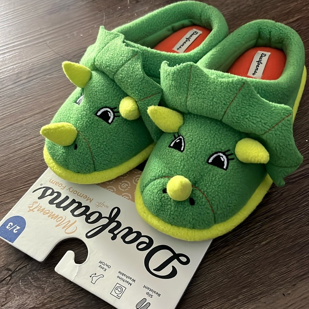 New Kids Peyton Animal Clog Slipper Size 2/3